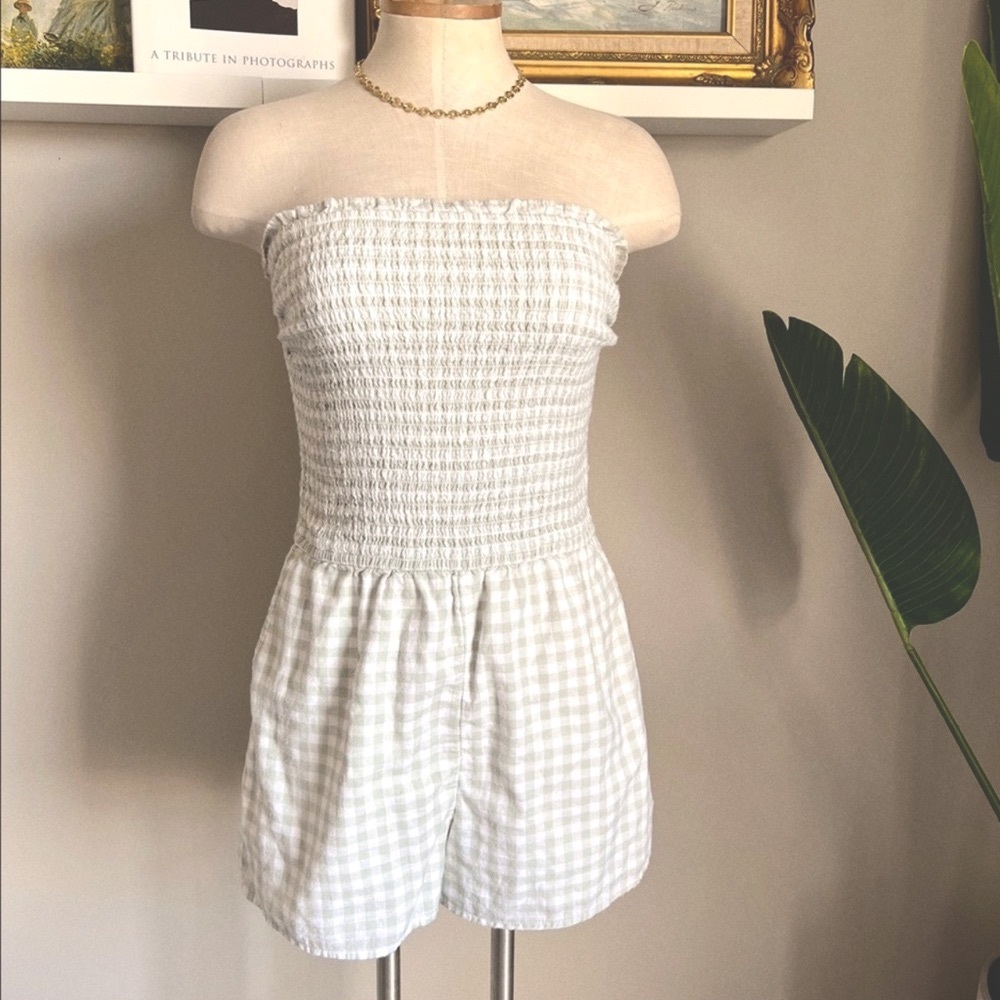 A&F Strapless Romper